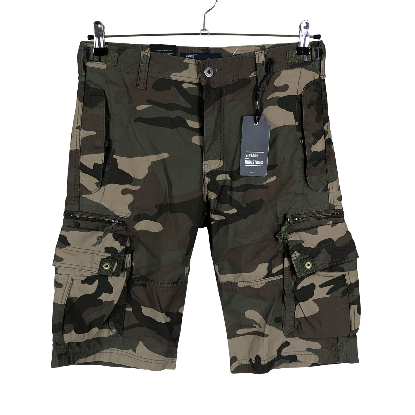 Unisex Vintage Industries - Shorts, size S - Green (1)