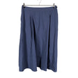 Unisex Muji - Fabric skirt, size 42 - Blue ()