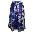Unisex Y.A.S - Fabric skirt, size 34 - Blue ()