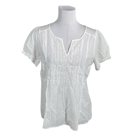 Unisex Odd Molly - Short-sleeved blouse, size 38 - White ()