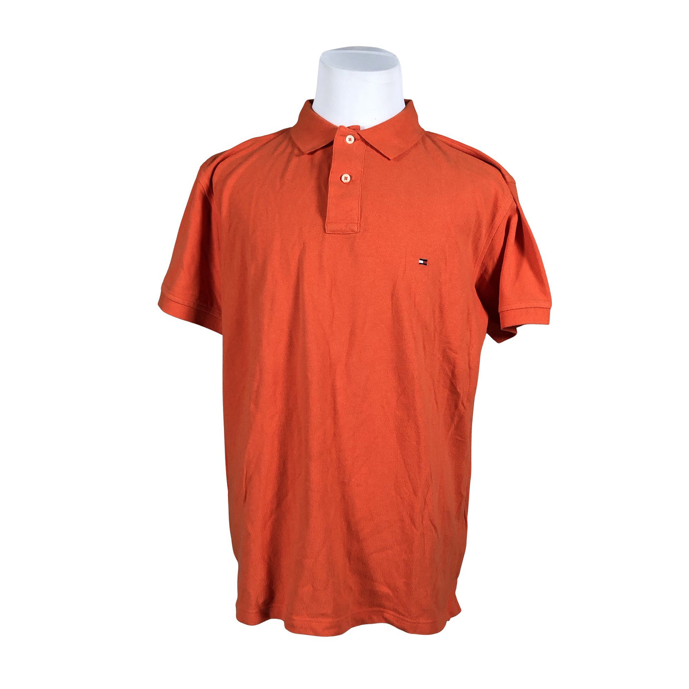 Unisex Tommy Hilfiger - Polo shirt, size XL - Orange (1)