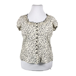 Unisex Gerard Darel - Short-sleeved blouse, size 42 - Natural white (1)