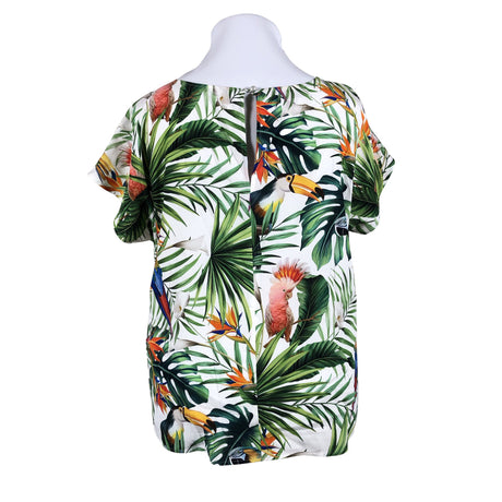 Unisex Camilla Thulin - Short-sleeved blouse, size 44 - White (2)