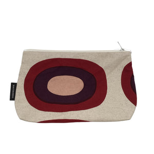 Unisex Marimekko - Toiletry bag, size Midi - Wine red (1)