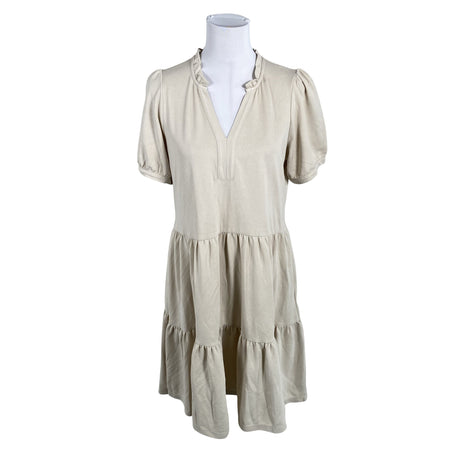 Unisex Part two - Tricot dress, size 38 - Beige ()