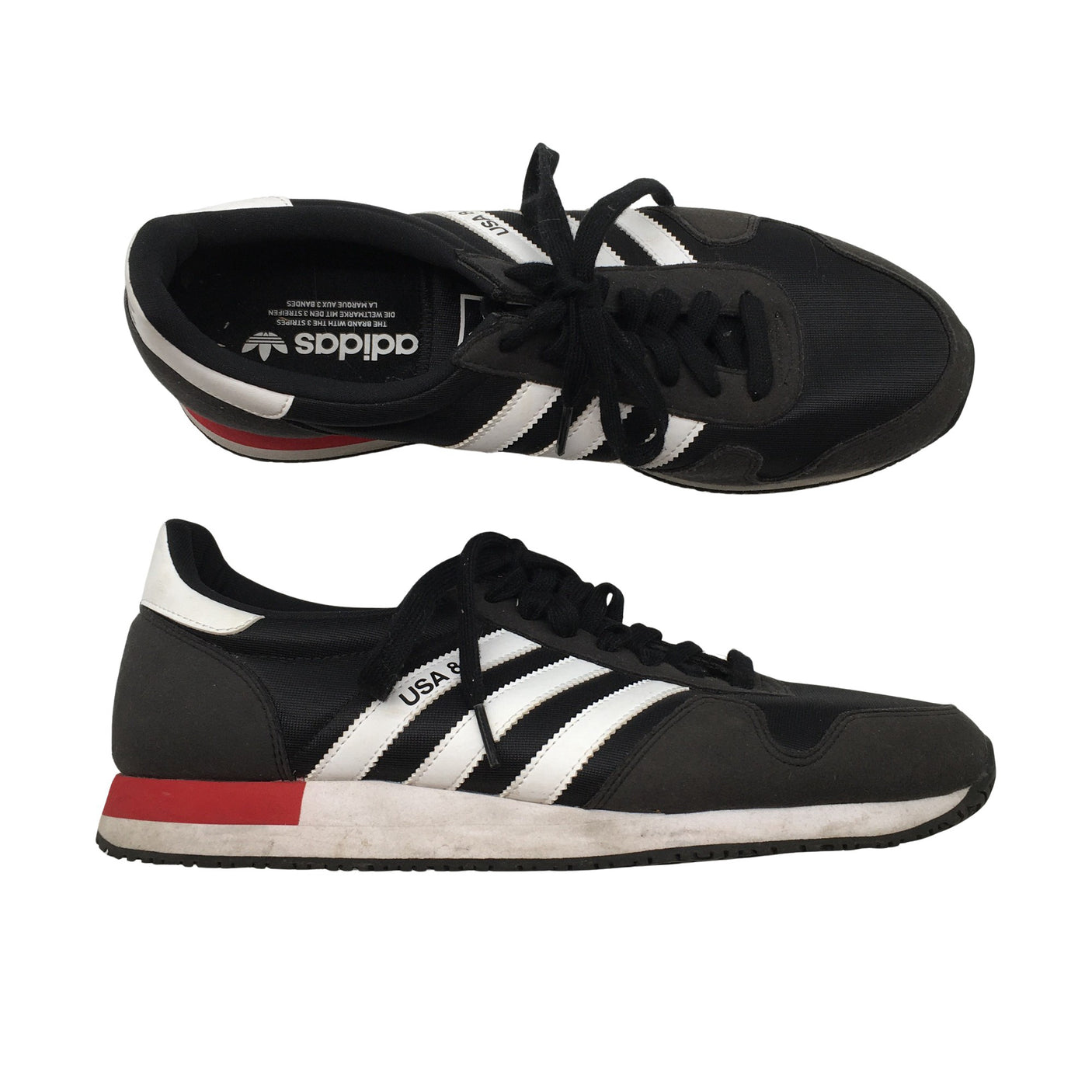 Unisex Adidas - Casual sneakers, size XS - Black (1)