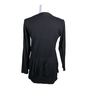 Unisex Steilmann - Tricot shirt, size 38 - Black (2)