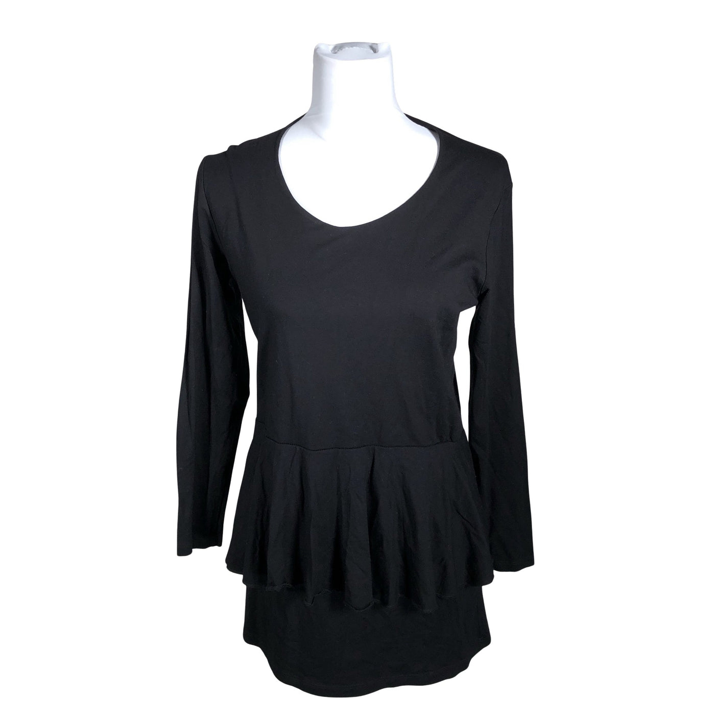 Unisex Steilmann - Tricot shirt, size 38 - Black (1)