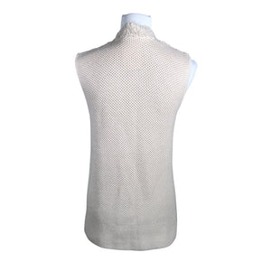 Unisex Taifun - Knit vest, size 38 - Beige (2)