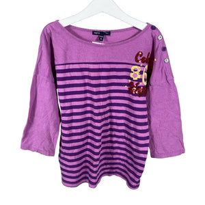Unisex Gap - Tricot shirt, size 122 - 128 - Violet (1)