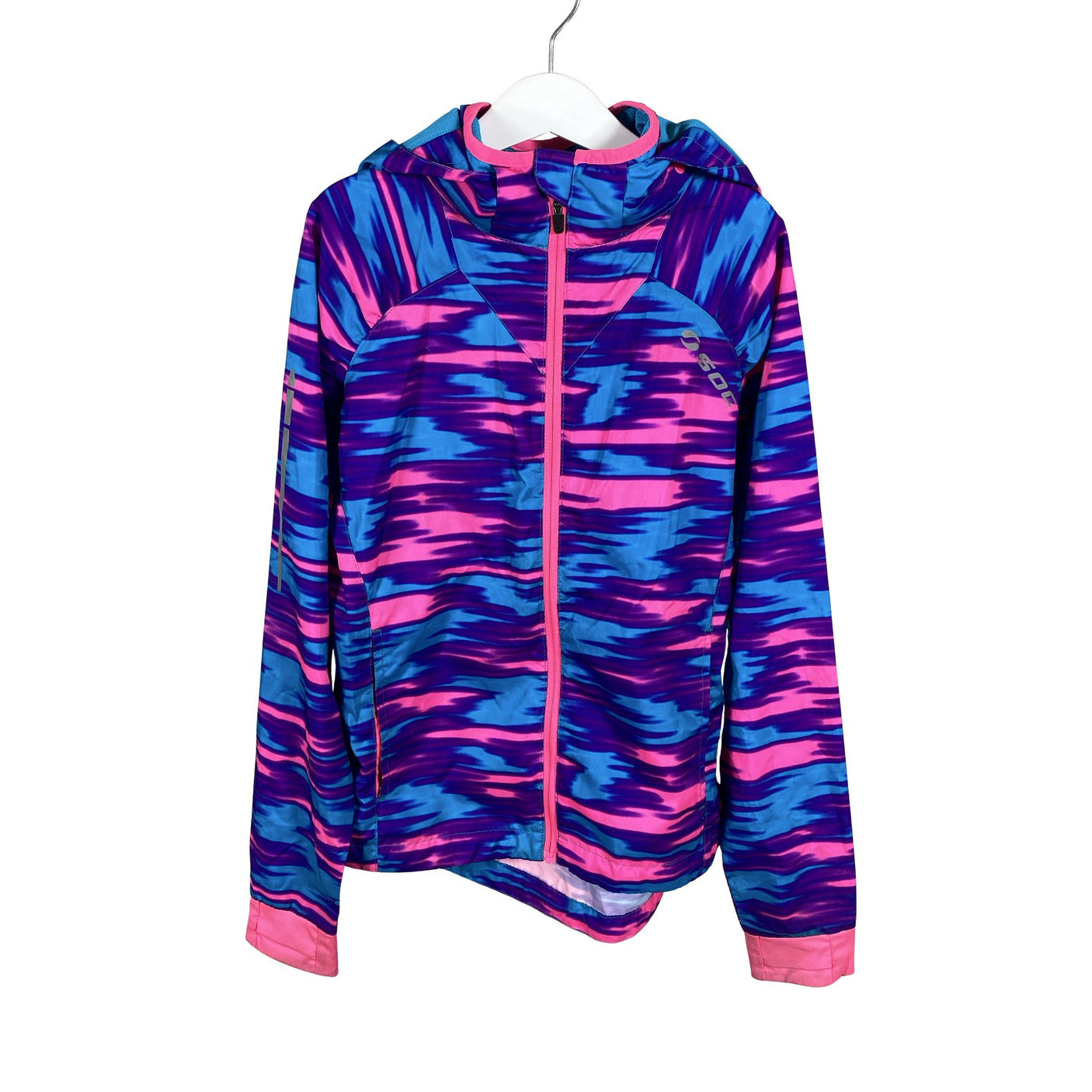 Unisex Soc - Outdoor jacket, size 134 - 140 - Violet (1)
