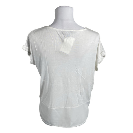 Unisex Esprit - Short-sleeved blouse, size 34 - White (2)
