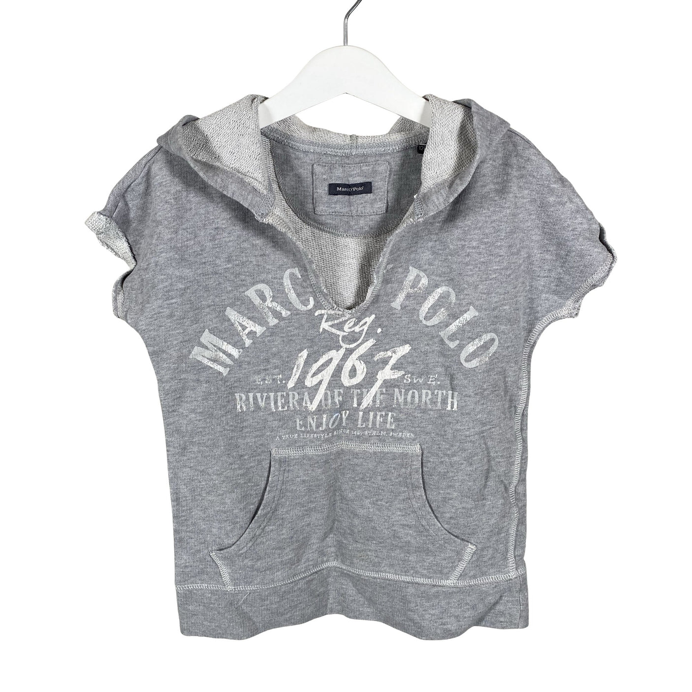 Unisex Marc O'Polo - Hoodie, size 122 - 128 - Gray (1)