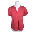 Unisex Massimo Dutti - Short-sleeved blouse, size 36 - Pink ()
