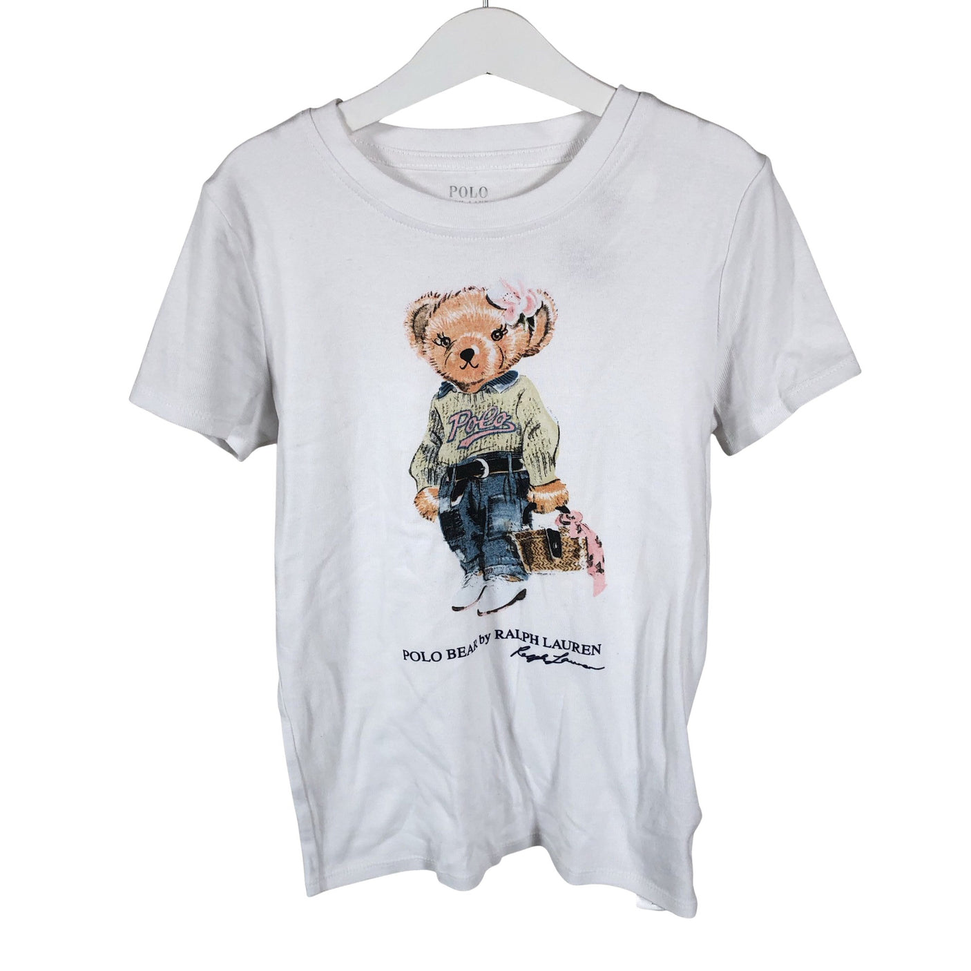 Unisex Polo Ralph Lauren - T-shirt, size 146 - 152 - White (1)