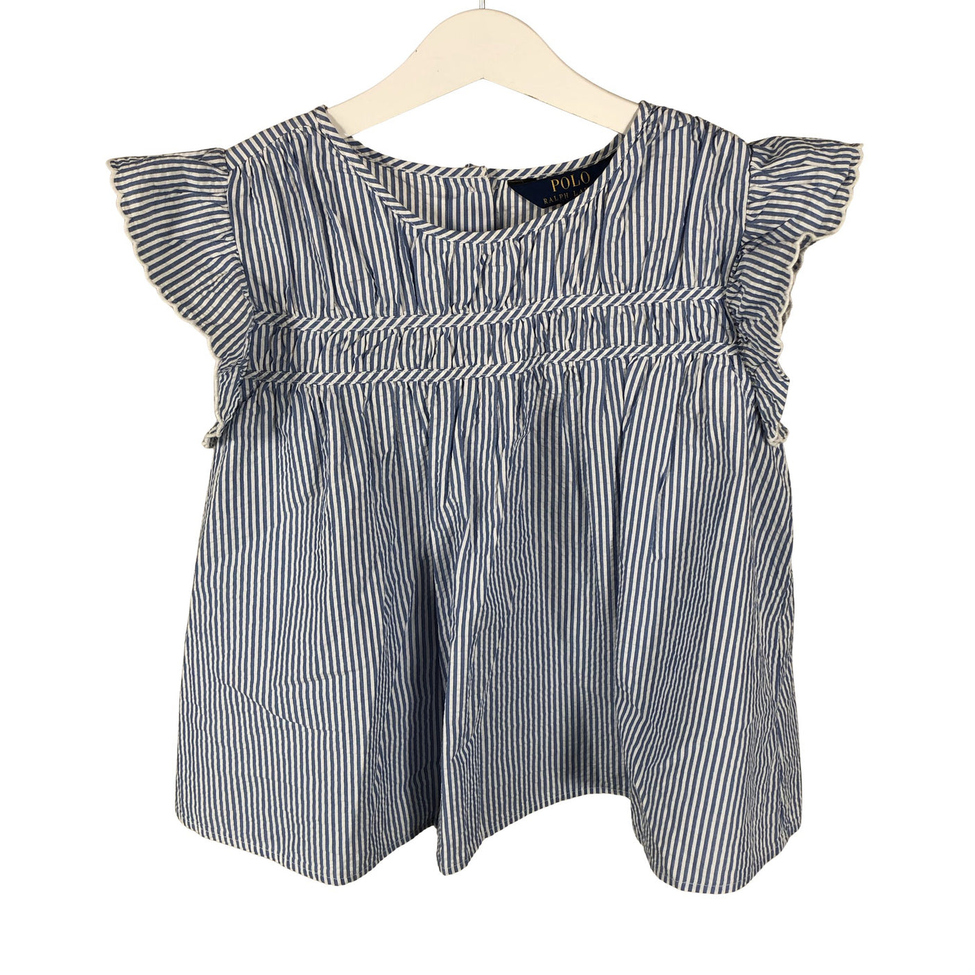 Unisex Polo Ralph Lauren - Short-sleeved blouse, size 146 - 152 - Blue (1)
