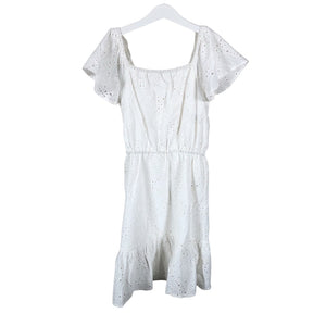 Unisex Lindex - Dress, size 128 - 134 - White (1)
