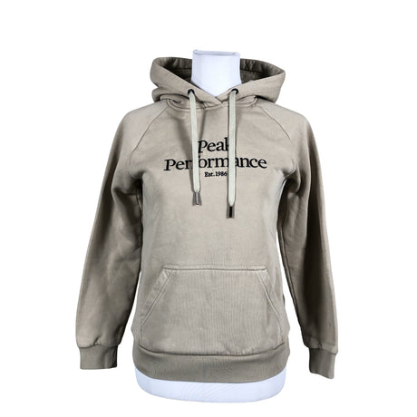 Unisex Peak Performance - Hoodie, size 34 - Beige ()