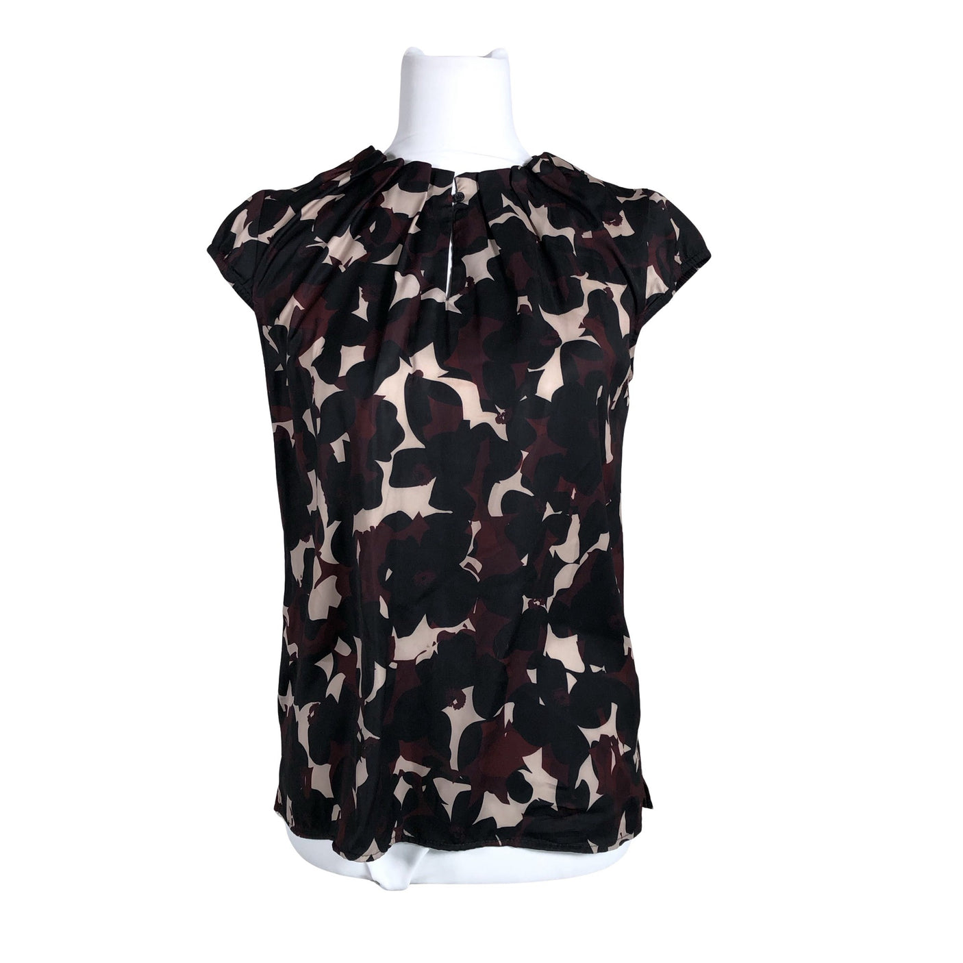Unisex Betty & Co - Short-sleeved blouse, size 36 - Black (1)