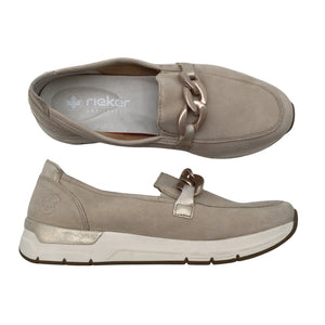 Unisex Rieker - Loafers, size 41 - Beige (1)