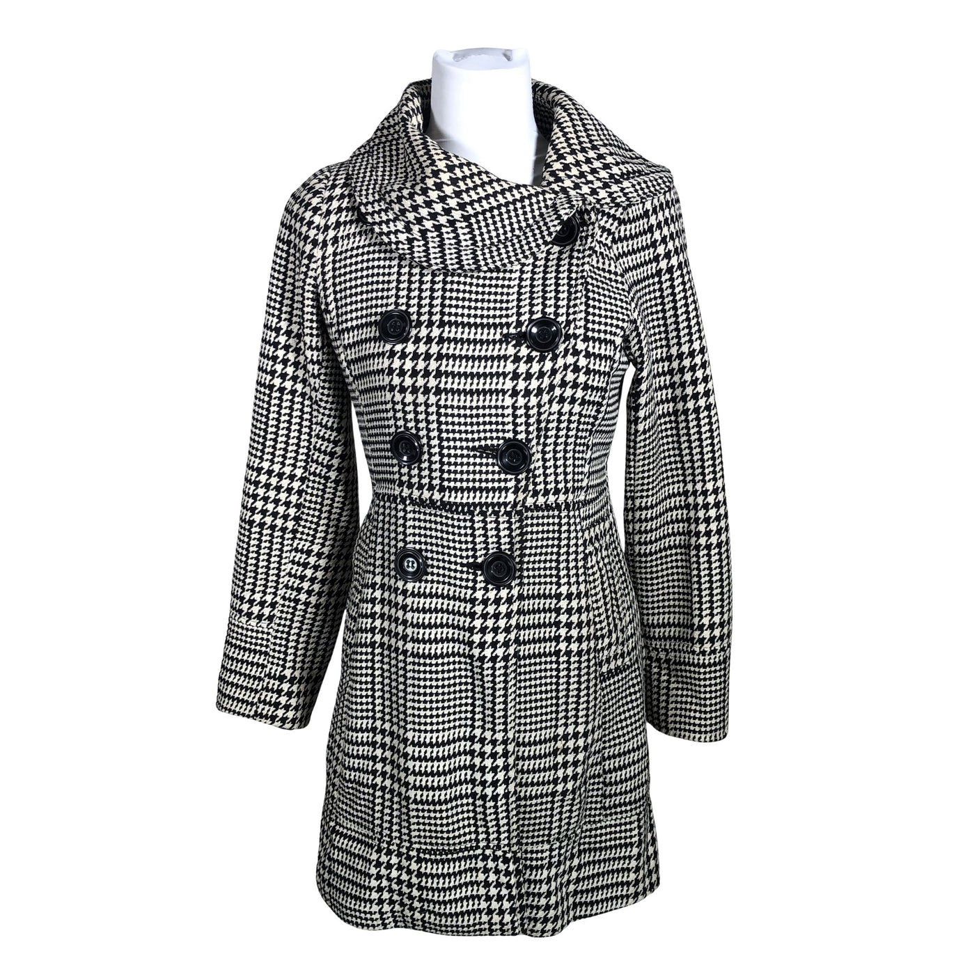 Unisex XOXO - Wool coat, size 36 - Black (1)