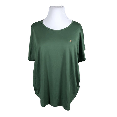 Unisex Danskin - Sports shirt, short sleeve, size 44 - Green ()
