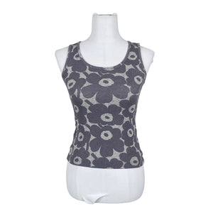 Unisex Marimekko - Tricot tank top, size 34 - Gray (1)