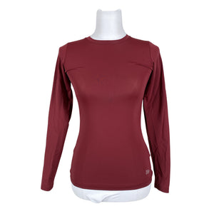 Unisex Yvette - Sports shirt, long sleeve, size 36 - Red (1)