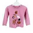 Unisex Outi Kiiala - Tricot shirt, size 116 - 122 - Light pink ()