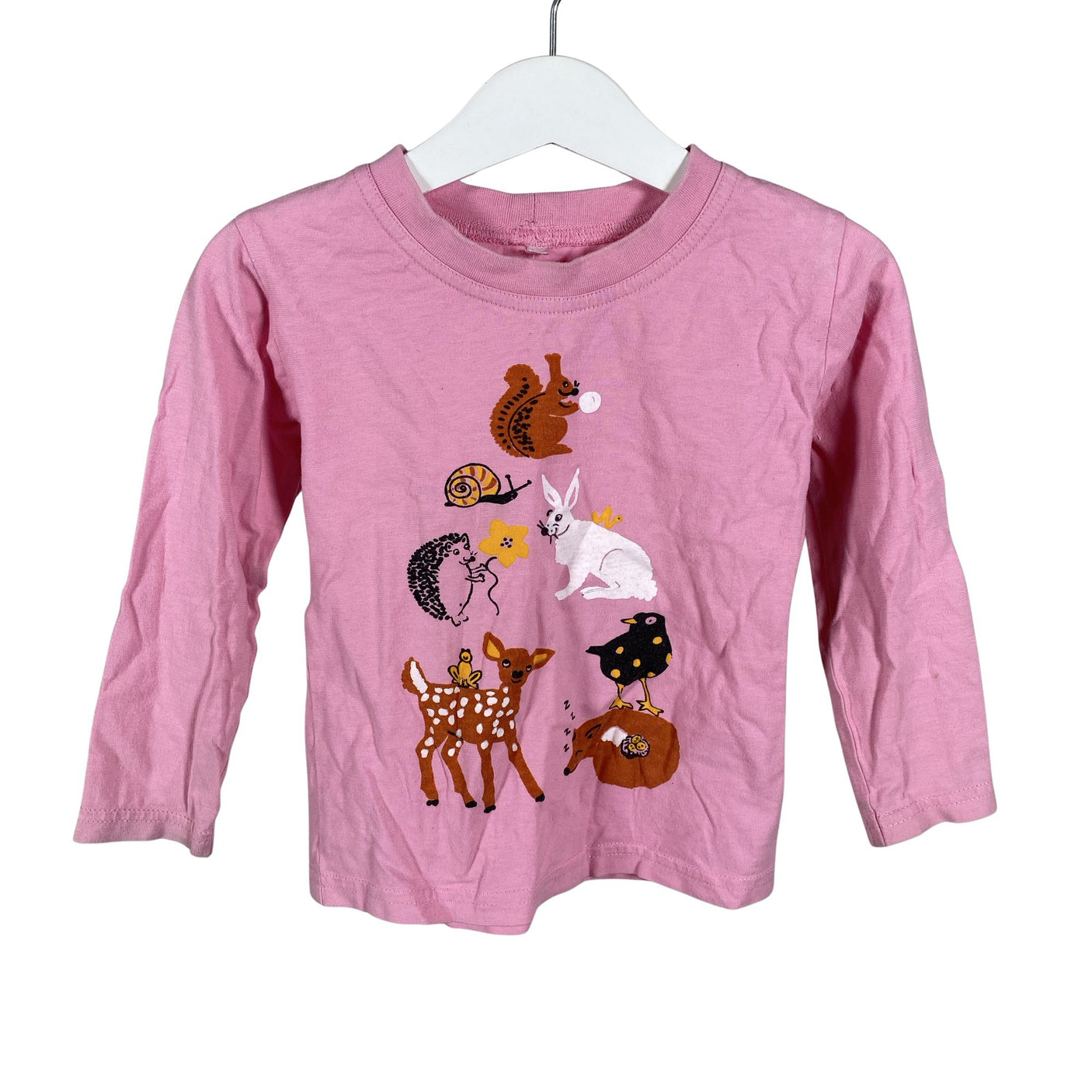 Unisex Outi Kiiala - Tricot shirt, size 116 - 122 - Light pink (1)