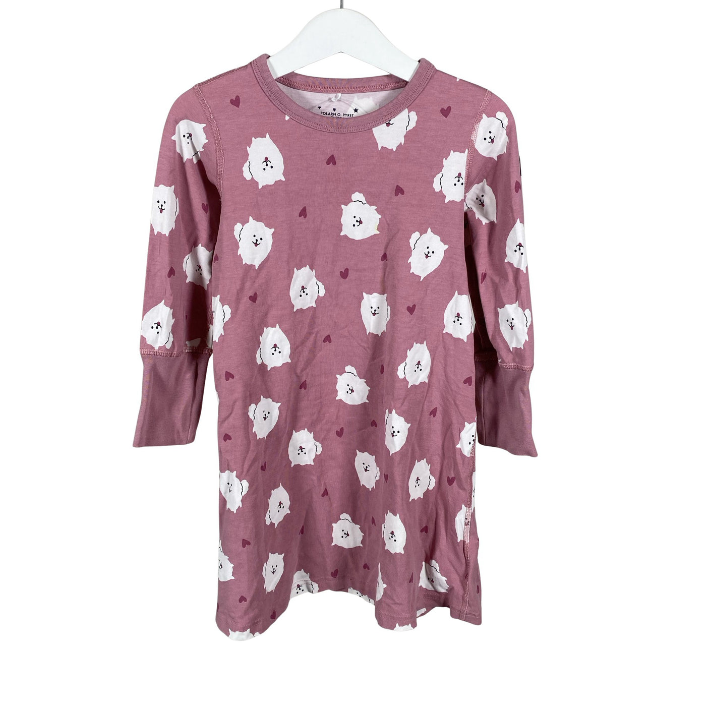 Unisex Polarn O. Pyret - Nightshirt, size 86 - 92 - Light pink (1)