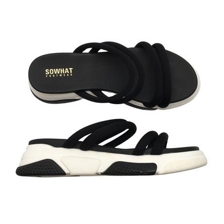 Unisex SoWhat - Sandals, size 39 - Black ()