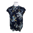 Unisex Sand - Short-sleeved blouse, size 34 - Blue ()