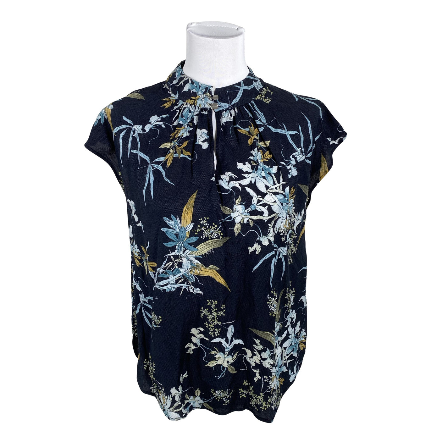 Unisex Sand - Short-sleeved blouse, size 34 - Blue (1)