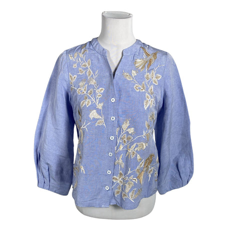 Unisex Gustav - Blouse, size 34 - Light blue ()