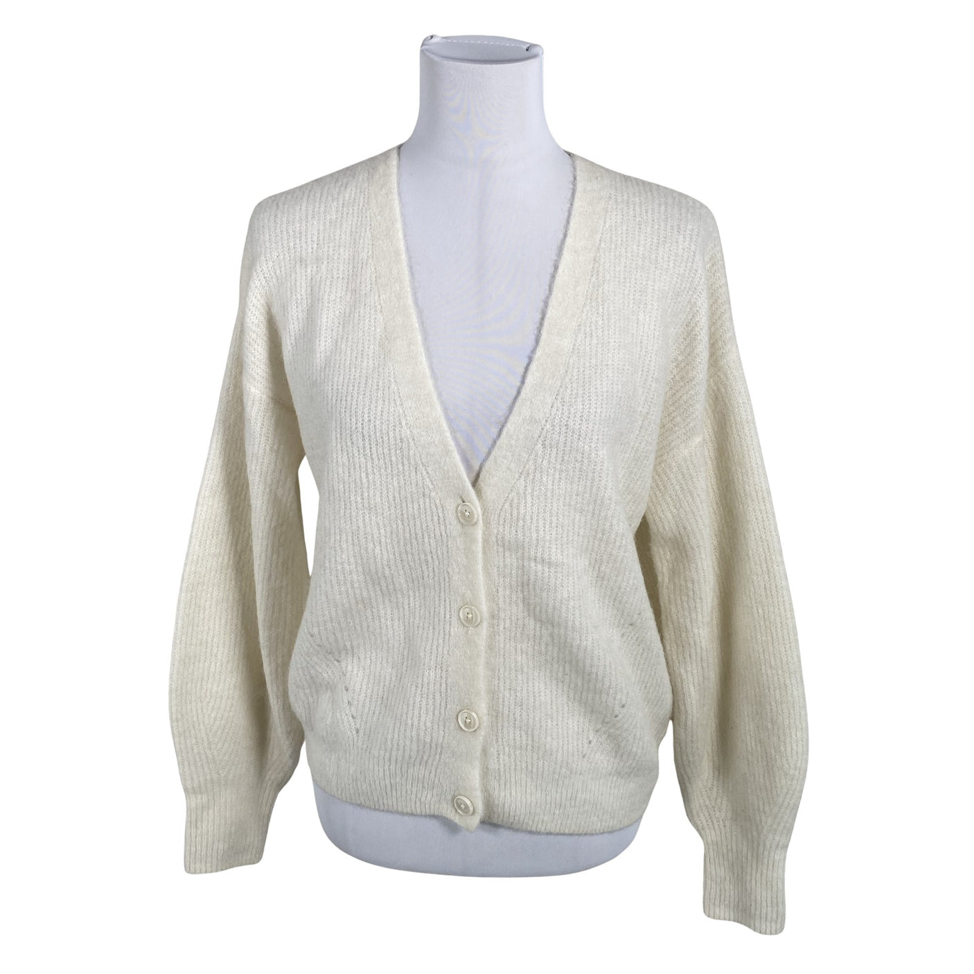 Unisex Mos Mosh - Cardigan, size 34 - Natural white (1)