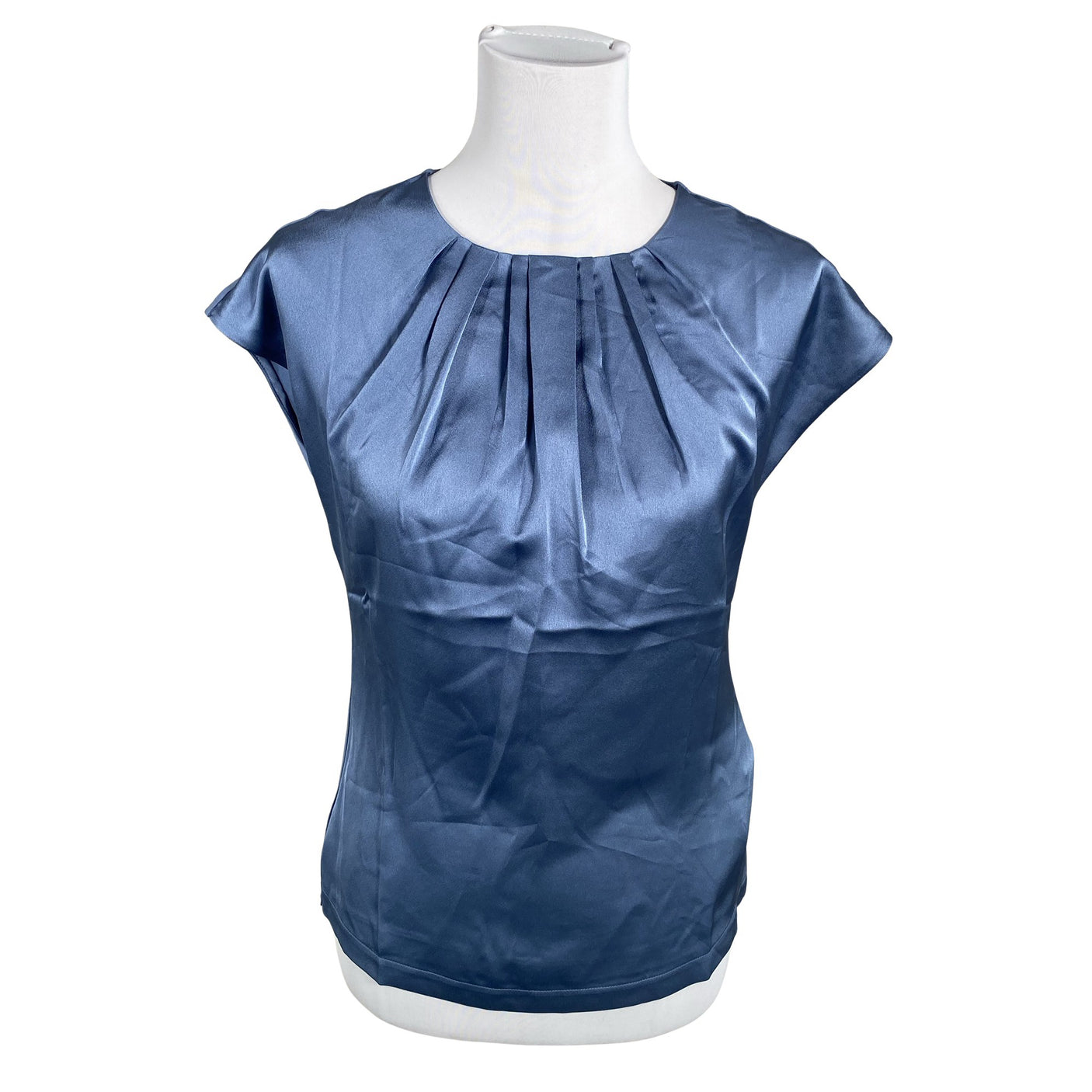 Unisex Ril's - Short-sleeved blouse, size 36 - Light blue (1)