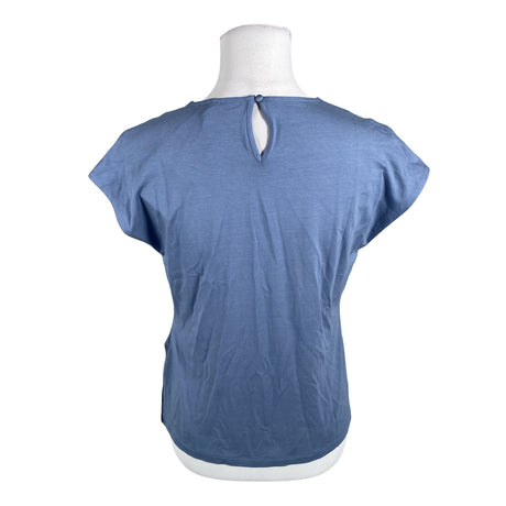 Unisex Ril's - Short-sleeved blouse, size 36 - Light blue (2)