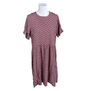 Unisex Nouki - Dress, size 40 - Wine red (1)