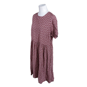 Unisex Nouki - Dress, size 40 - Wine red (3)