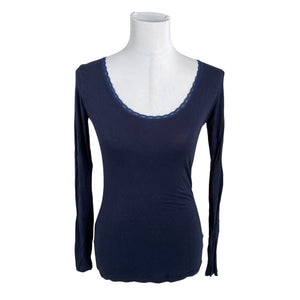 Unisex Noa Noa - Tricot shirt, size 36 - Blue (1)