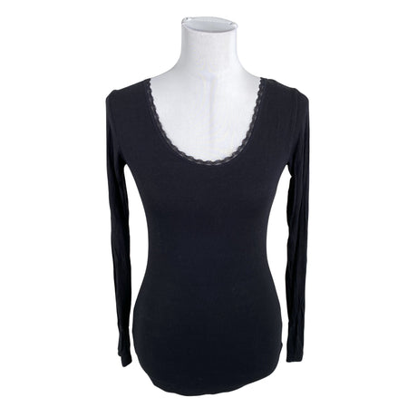 Unisex Noa Noa - Tricot shirt, size 38 - Black ()