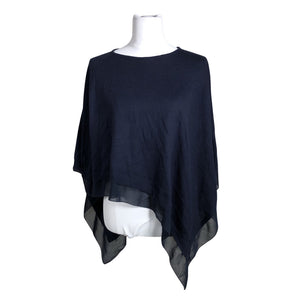 Unisex Gerry Weber - Poncho, size 38 - Blue (1)