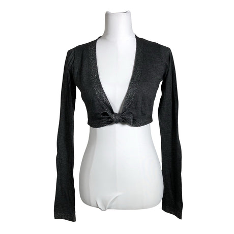 Unisex Oxmo - Knit bolero jacket, size 38 - Gray ()
