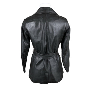 Unisex Friitala - Leather jacket, size 38 - Black (2)