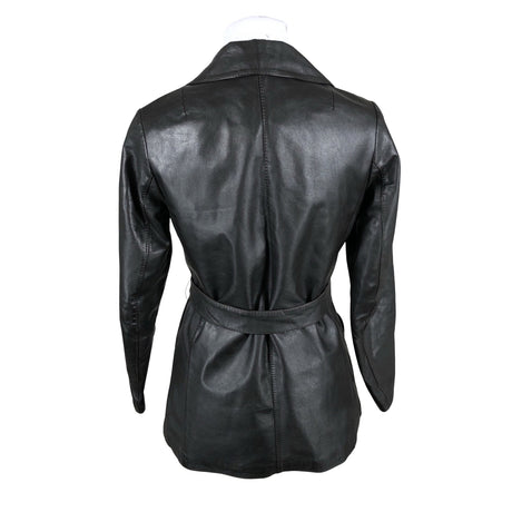 Unisex Friitala - Leather jacket, size 38 - Black (2)