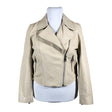 Unisex Simorra - Leather jacket, size 42 - Beige ()