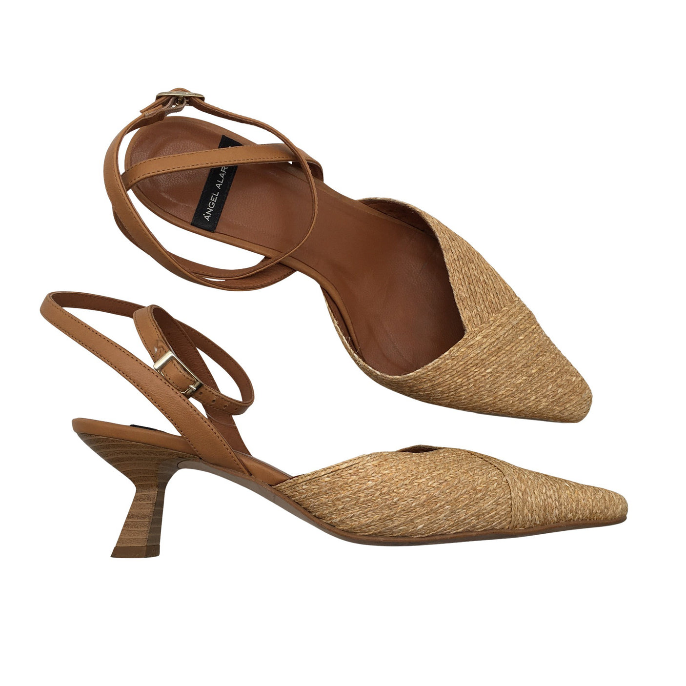 Unisex Ángel Alarcón - High heels, size 39 - Brown (1)