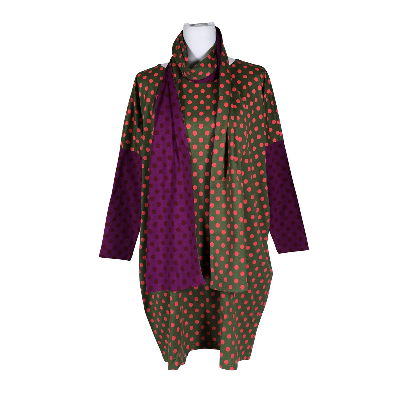 Unisex Marimekko - Tricot tunic, size 38 - Green (2)