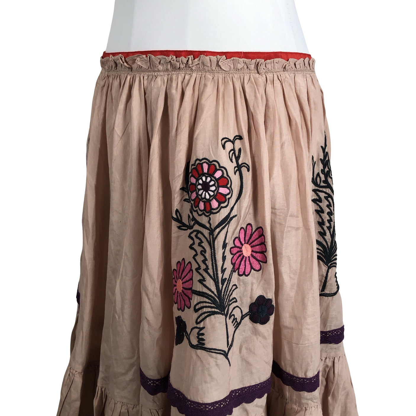 Unisex Odd Molly - Fabric skirt, size 38 - Light pink (2)
